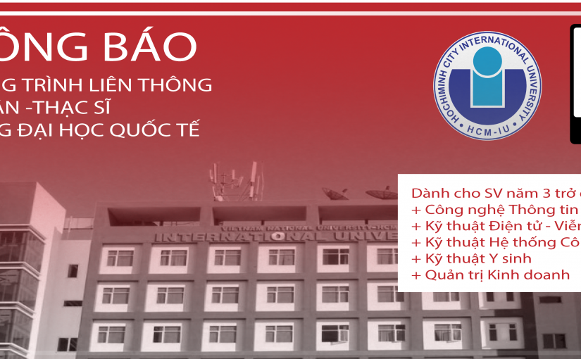 Thông báo triển khai chương trình liên thông trình độ Đại học – Thạc sĩ