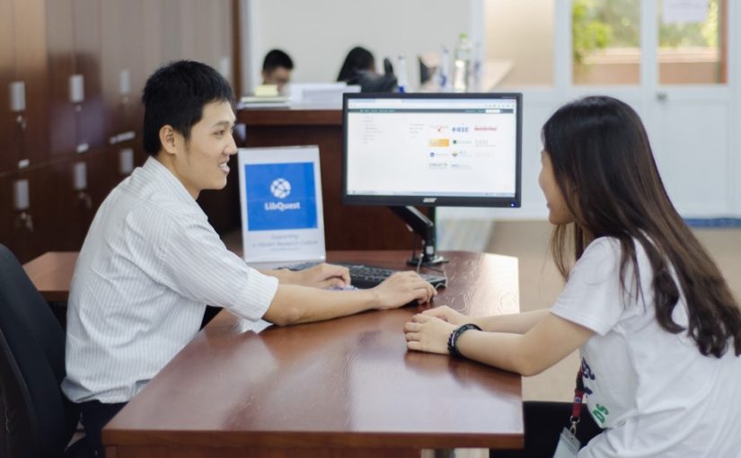 Các dịch vụ Thư viện hỗ trợ Giảng viên/ học viên chương trình Sau Đại học.