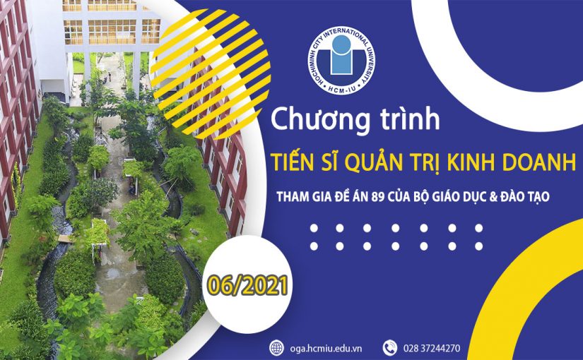 Chương trình Tiến sĩ Quản trị Kinh doanh tham gia đề án 89 của Bộ Giáo dục & Đào tạo
