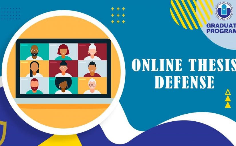 Online thesis defense at International University