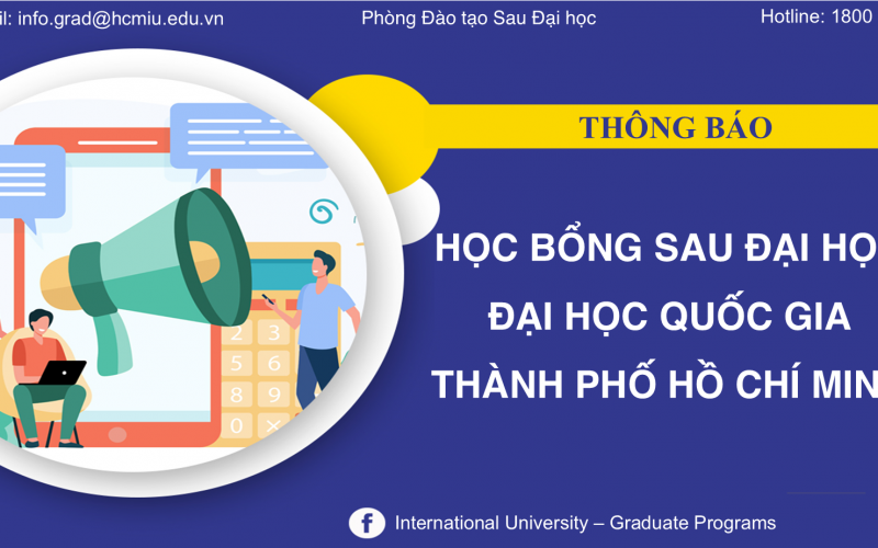 Học bổng Sau đại học của Đại học Quốc gia TP.HCM