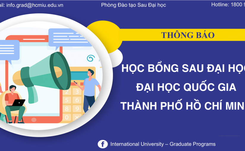 Học bổng Sau đại học của Đại học Quốc gia TP.HCM