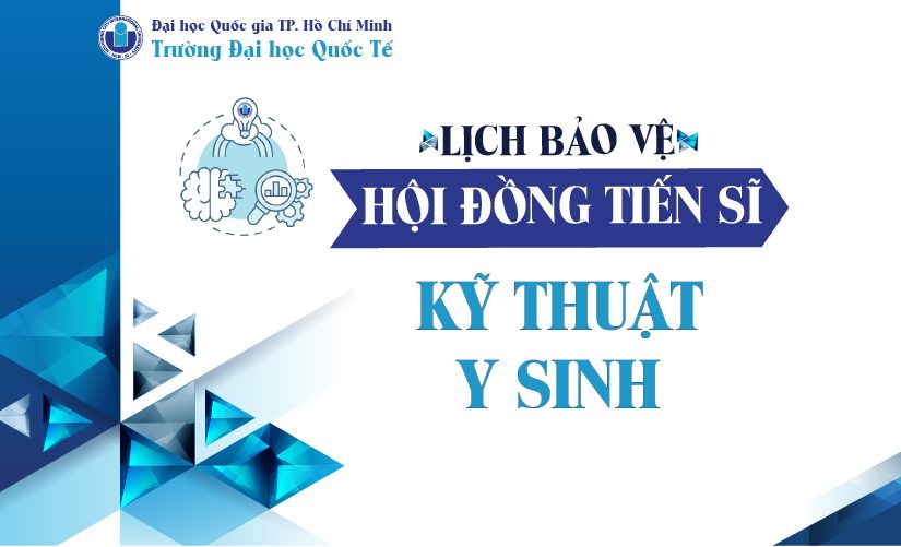 Thông báo lịch bảo vệ luận án tiến sĩ cấp cơ sở đào tạo – NCS. Vũ Thanh Bình